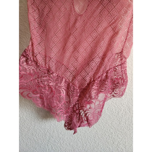 Daisy Fuentes Push- Up Lace Body Suit Lingerie Size L - Picture 4 of 7